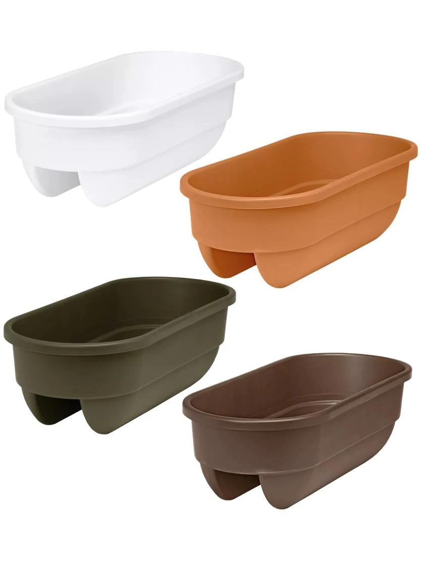 2' X 4' Railing Planter, 25" - Image 3