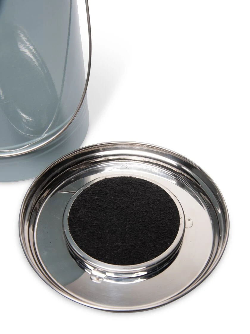 Large Painted Stainless Steel Compost Pail - Image 9