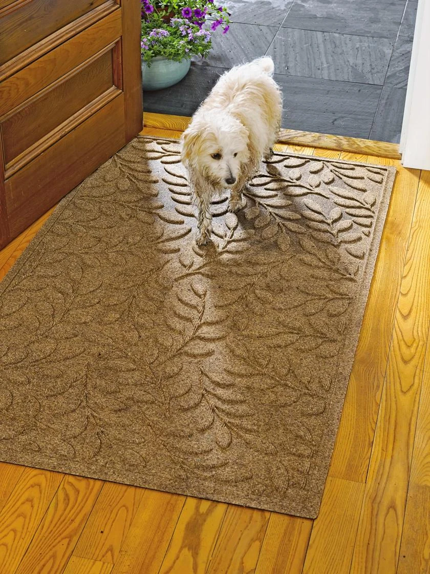Laurel Leaf Water Glutton Doormat, 23" X 36" - Image 2