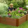 Classic Sienna Raised Bed, 16 1/2" High With 2" Boards