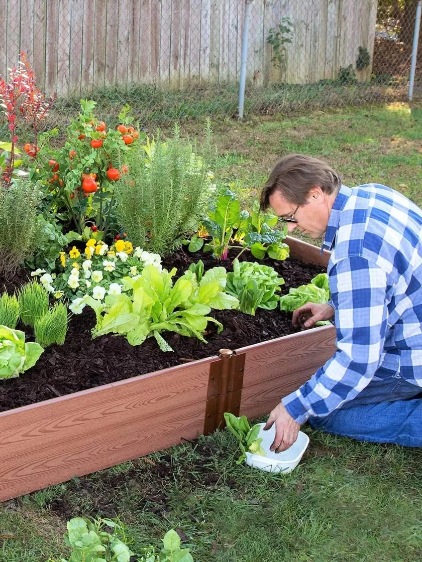 Composite Raised Bed With 1" Boards, 11" - Image 4