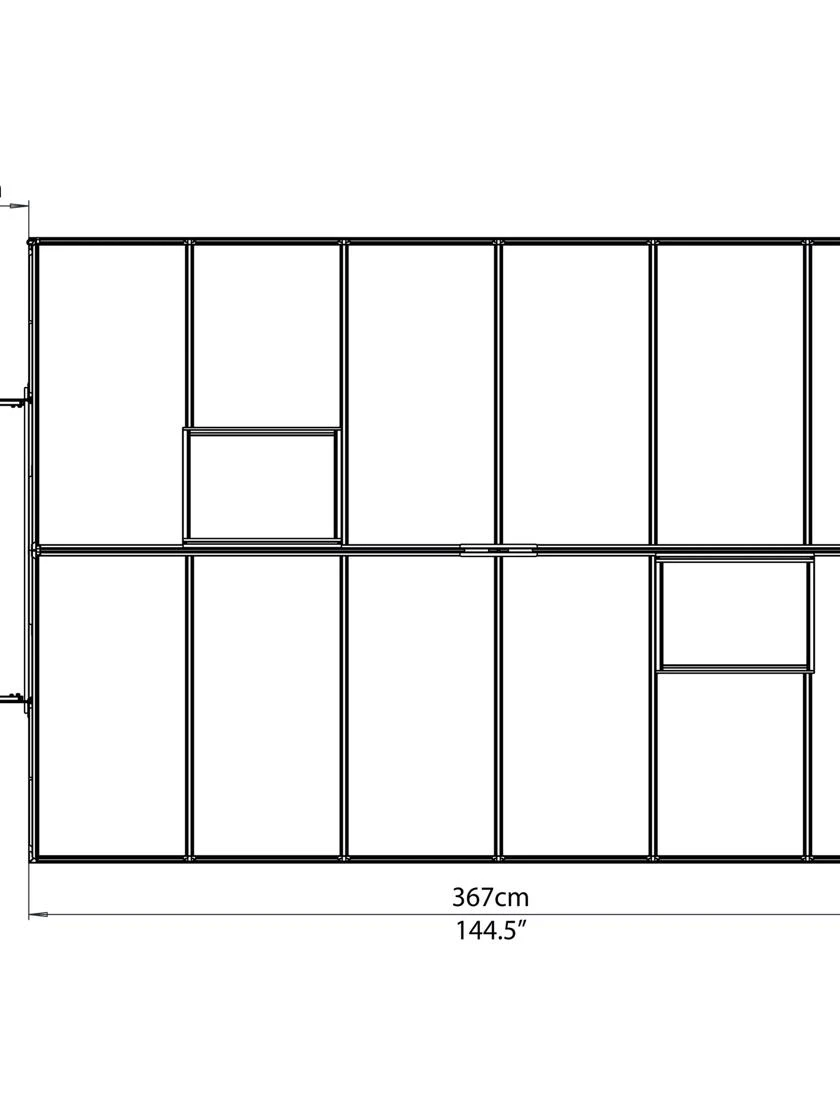 Canopia® By Palram Essence™ Greenhouse, 8' X 12' - Image 12