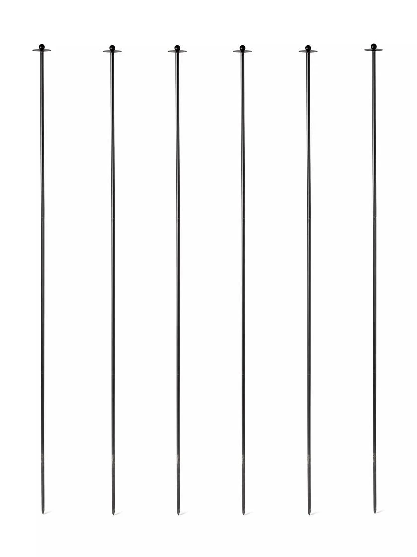 6' Protection Stakes For Netting, Set Of 6