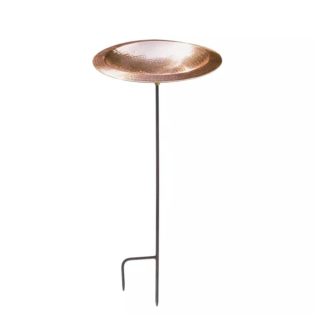 Achla Designs Hammered Copper Bowl Bird Bath - Image 2