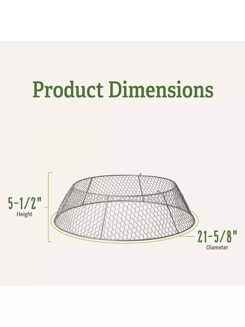 Chicken Wire Cloche Extension - Image 3