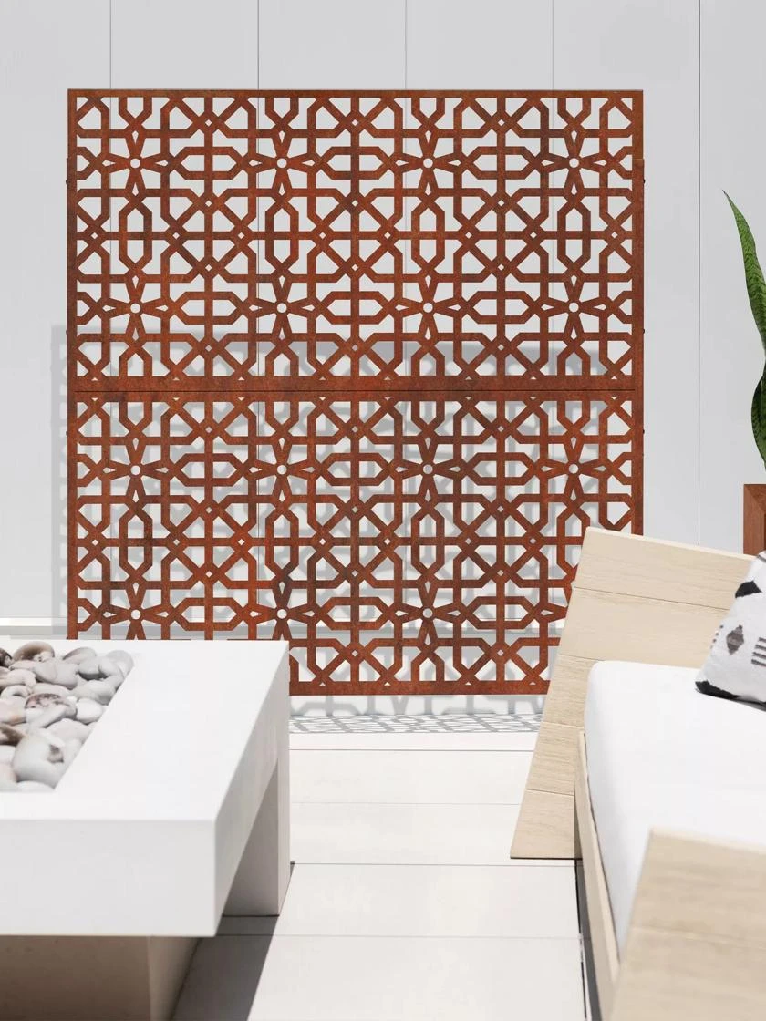 Veradek 2-Panel Privacy Screen Set, Parilla