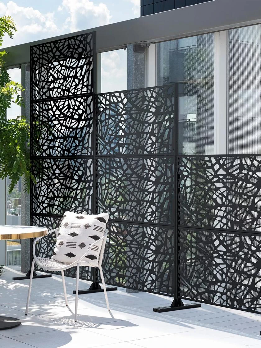 Veradek 2-Panel Privacy Screen Set, Web - Image 2