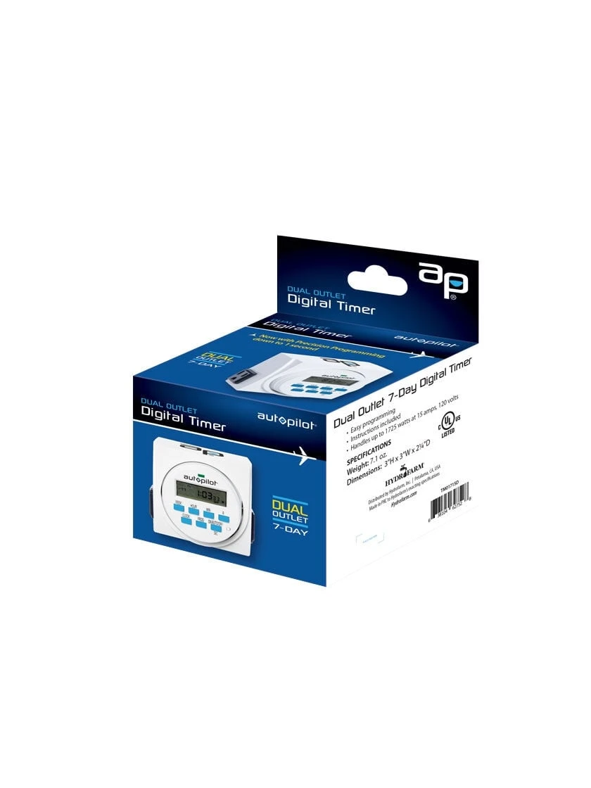 Digital Programmable 7 Day Timer Dual Outlet - Image 2