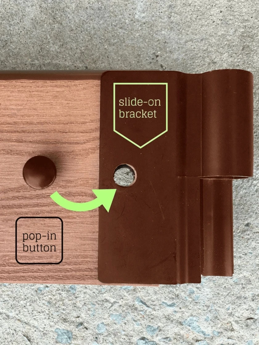 Classic Sienna Circle Keyhole Garden With 2" Boards - Image 5