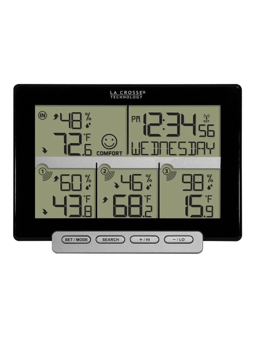 La Crosse 308-1412-3TX-INT Wireless Weather Station With 3 Sensors - Image 3
