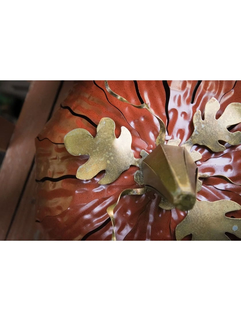 Desert Steel Pumpkin Luminary, Short - Image 9