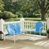 Crosley Griffith Loveseat & Chair Outdoor Seating Set