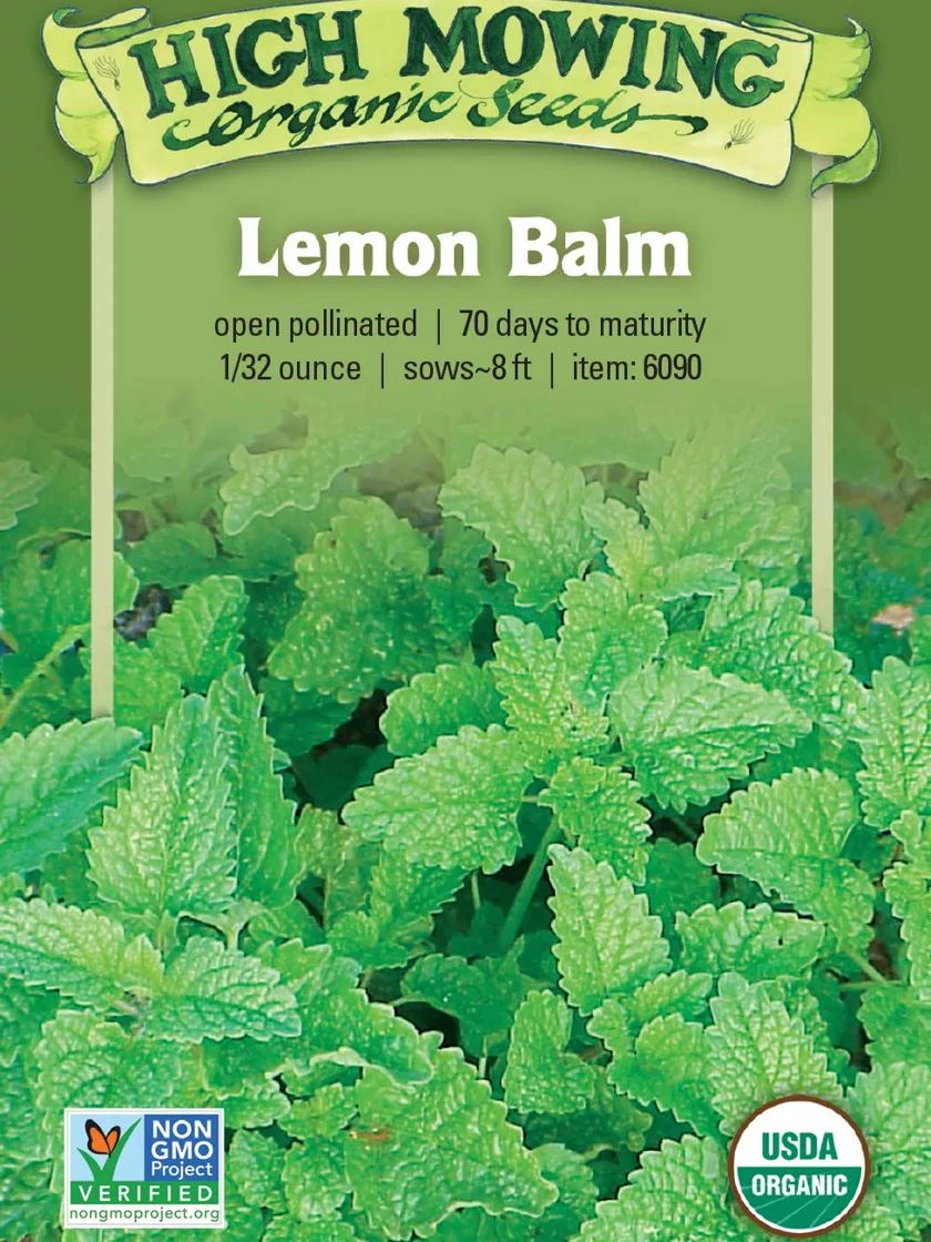 Lemon Balm Organic Seeds - Image 3