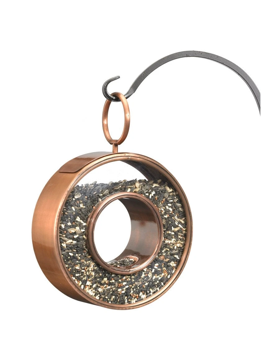 Fly-Thru™ Bird Feeder With Copper Finish - Image 2
