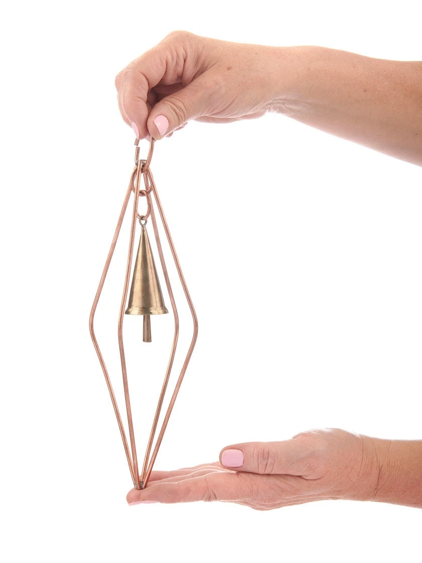 Diamond Pure Copper Rain Chain, 8-1/2' - Image 4