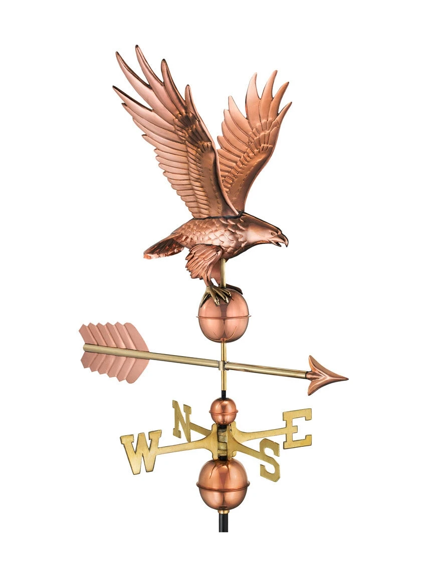 Freedom Eagle Copper Weathervane - Image 4