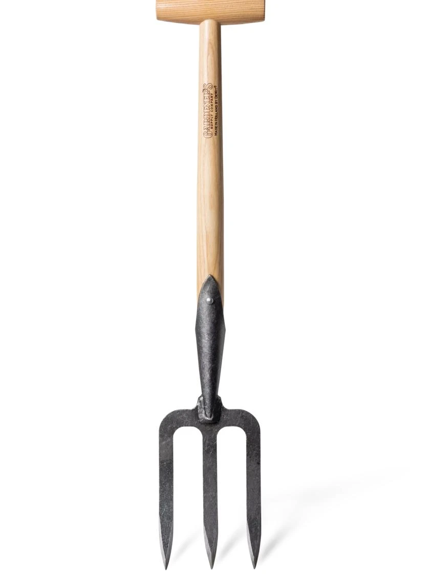 Gardenerās Lifetime Perennial Fork With Short T-Handle - Image 4
