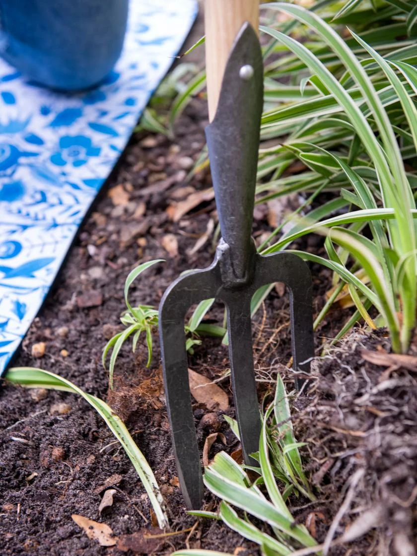 Gardenerās Lifetime Perennial Fork With Short T-Handle - Image 2