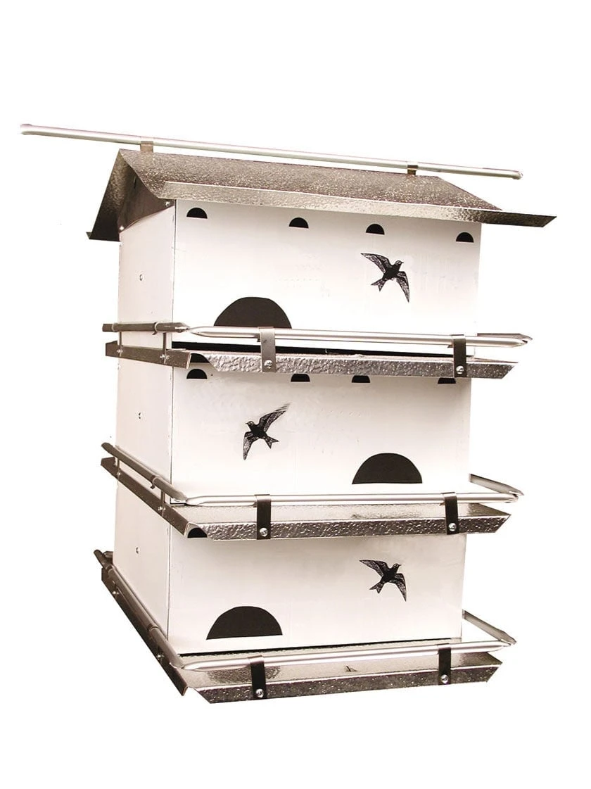 WatersEdge Purple Martin House 3-Floor, Assembled
