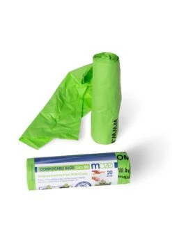 Maze Slim Caddy Compostable Bags, 2.4 Gallon