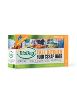 BioBag® Tall Kitchen Food Scrap Bags, 13 Gallon