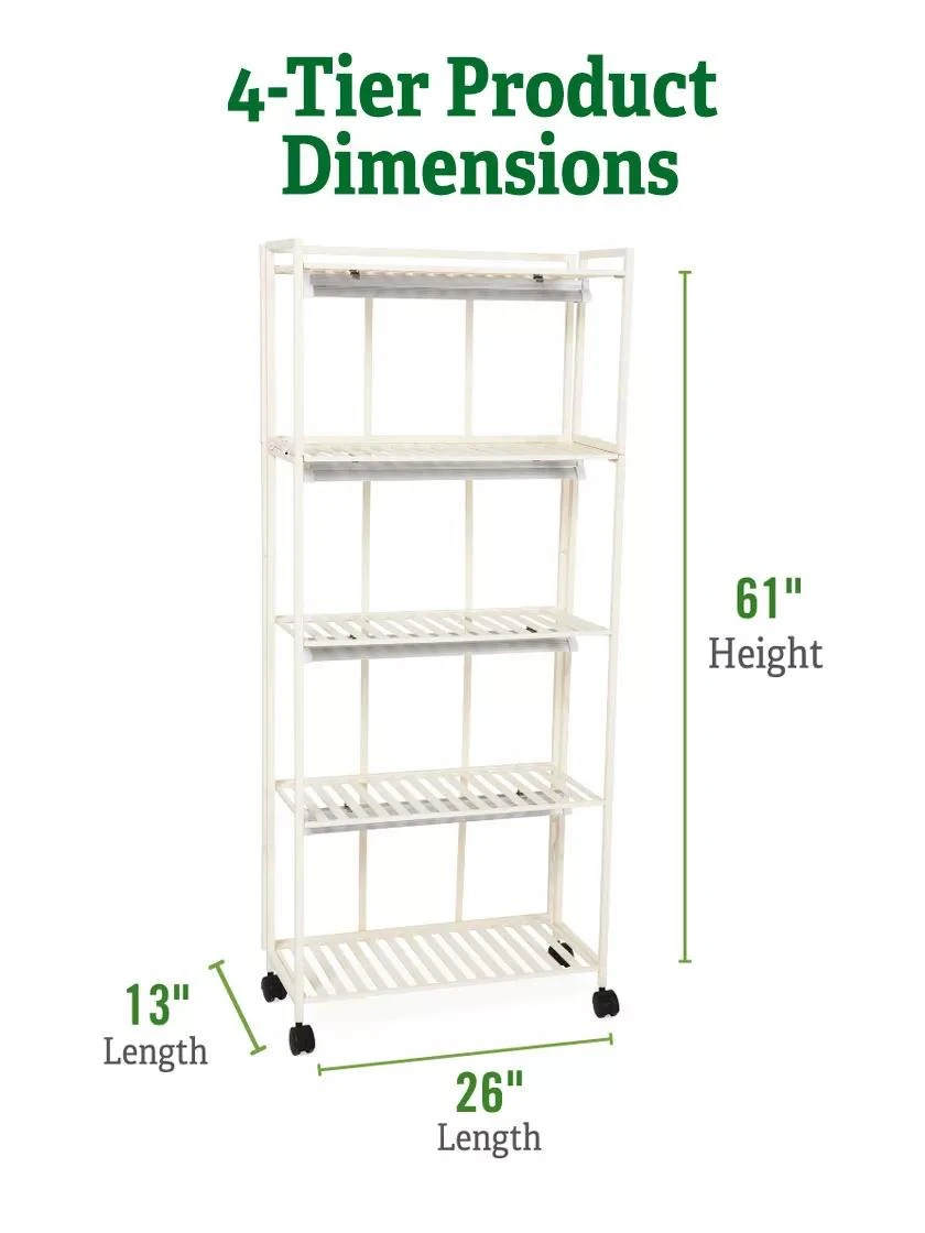 Oslo 4-Tier LED Grow Light Garden - Image 2