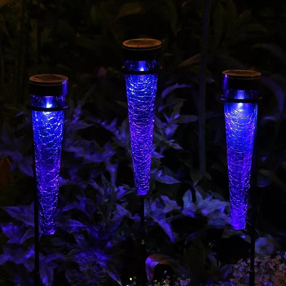 Achla Designs Solar Sparkle Cone With Stakes, Set Of 3 - Image 8