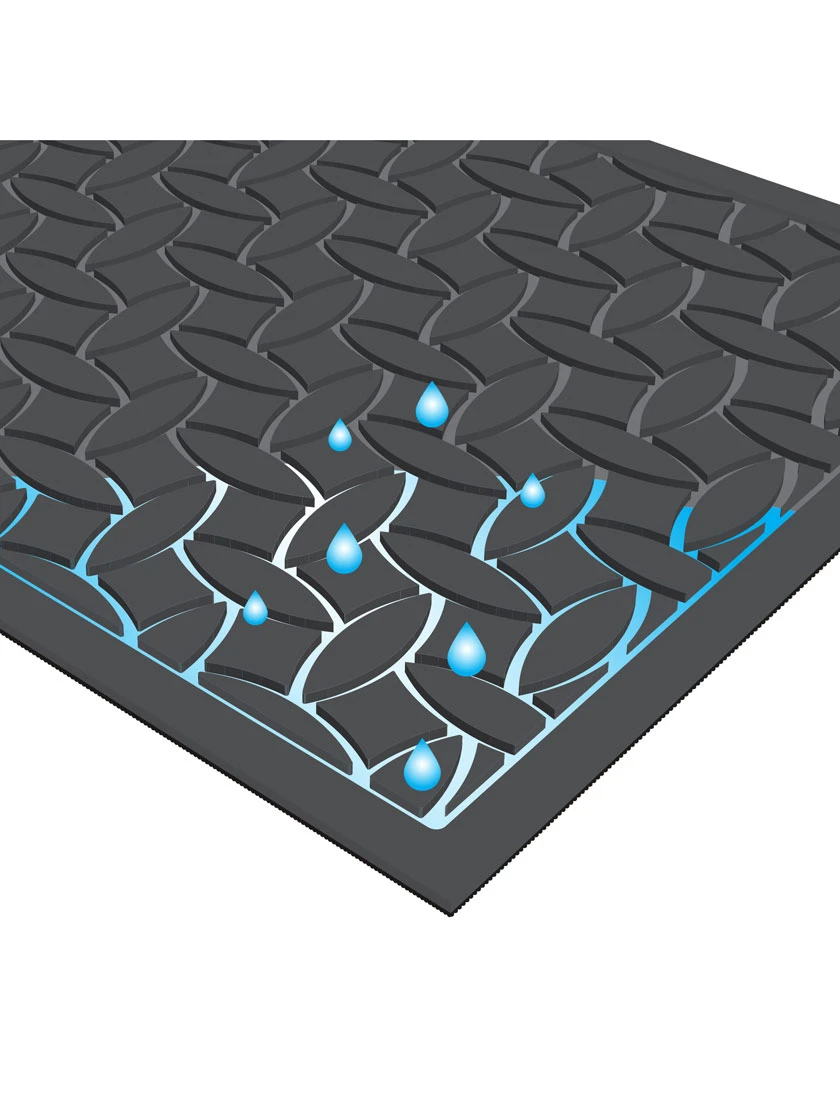 Dogwood Leaf Water Glutton Doormat, 35" X 59" - Image 3