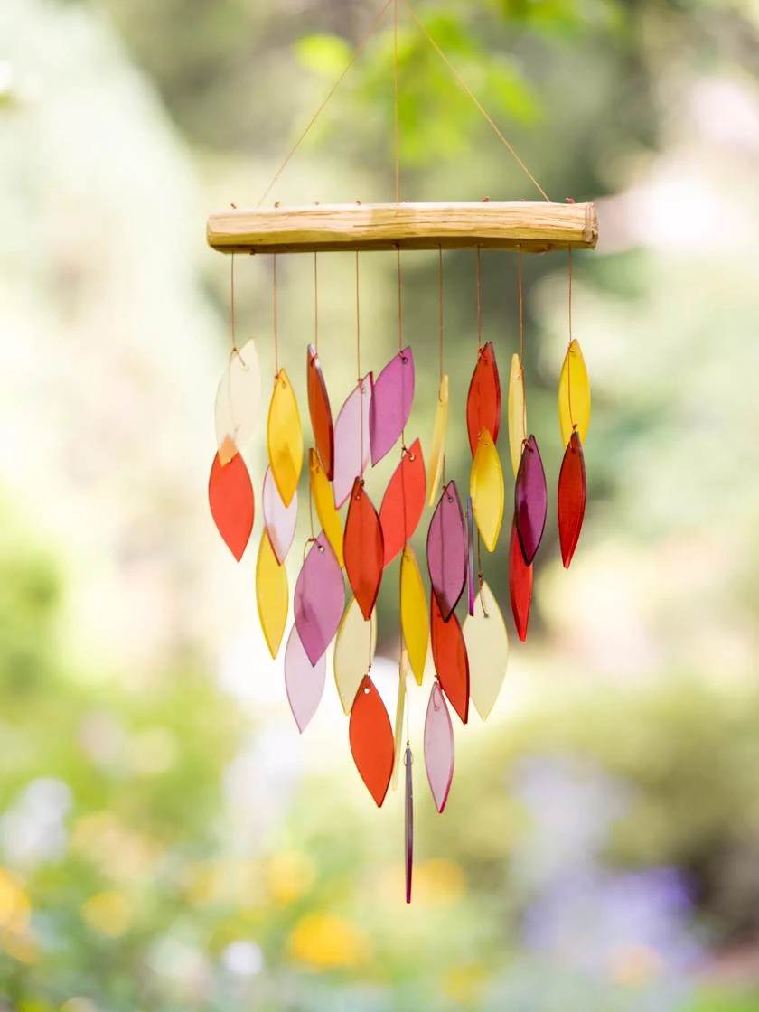 Glass Waterfall Wind Chimes - Image 2