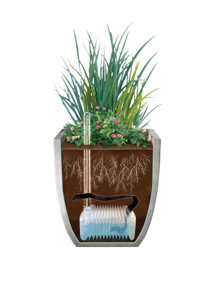 Self-Watering LavaStone® Modern Rectangle - Image 5