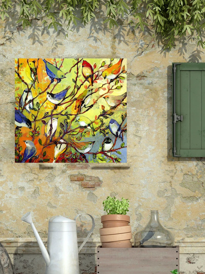 Birds Of A Feather Outdoor Wall Art - Image 2