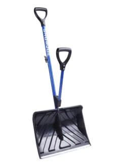 Snow Joe SJ-SHLV01 Shovelution Strain-Reducing Snow Shovel | 18-Inch | Spring Assisted Handle