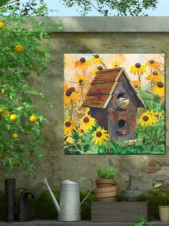 Farm Bird Outdoor Wall Art