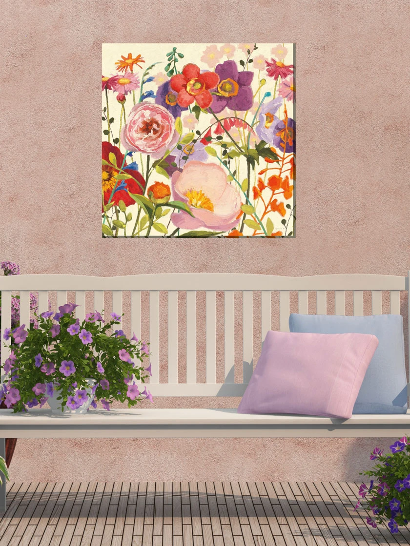 Spring Frolic Outdoor Wall Art