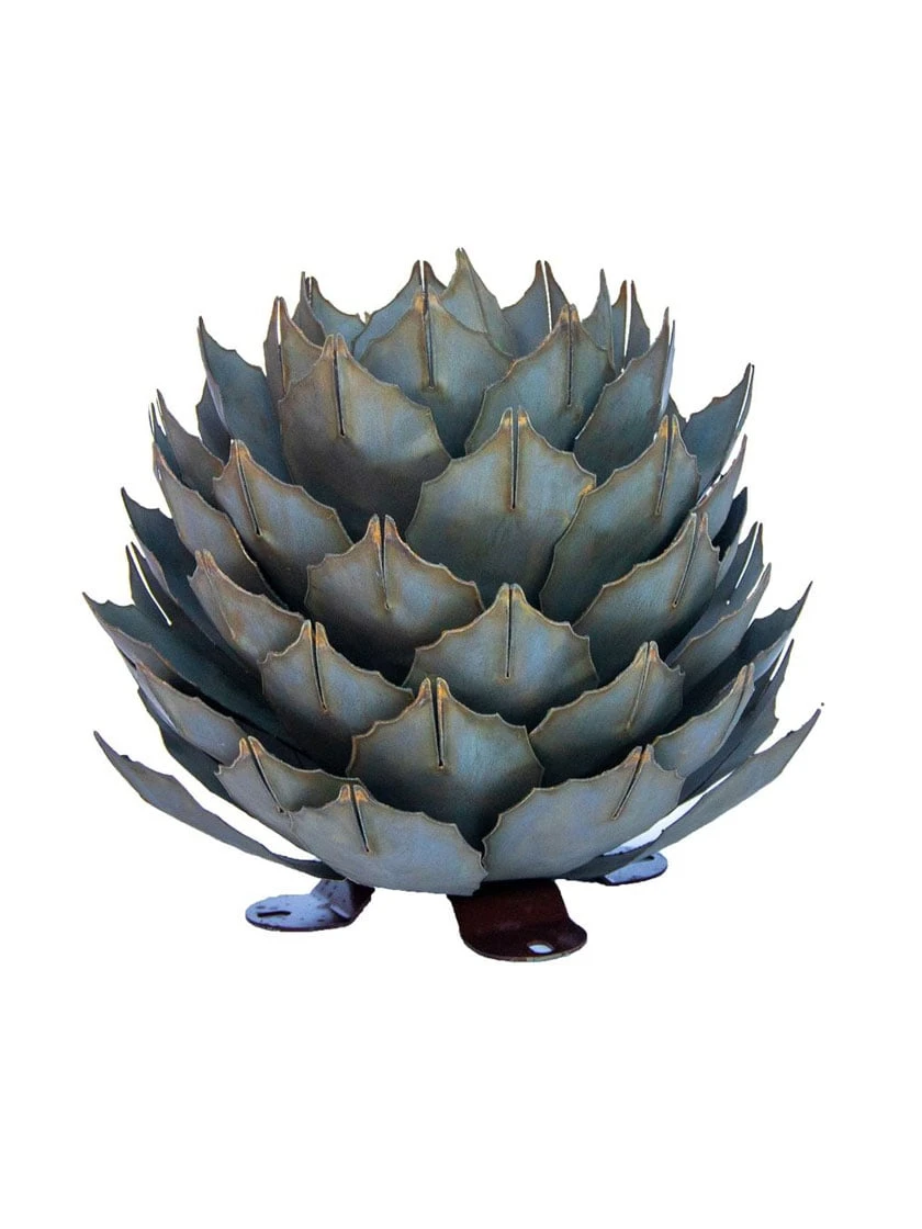 Desert Steel Artichoke Agave Sculpture - Image 7