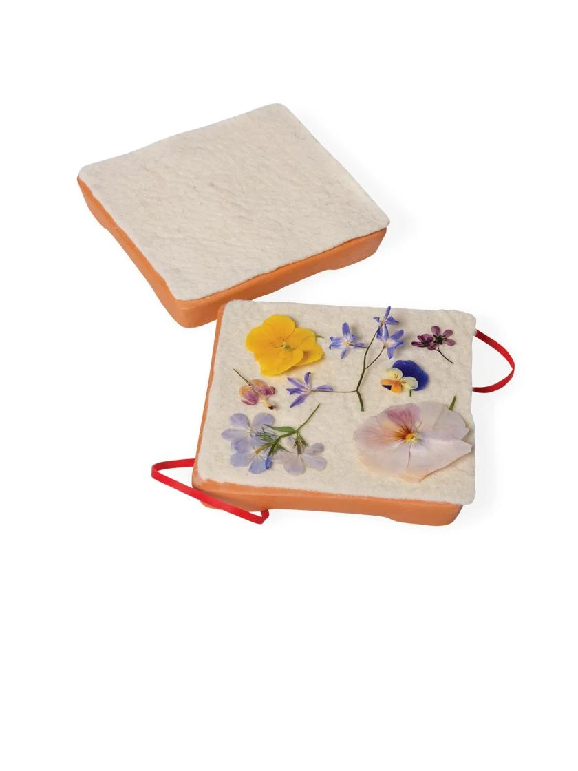 Terra Cotta Microwave Flower Press - Image 4