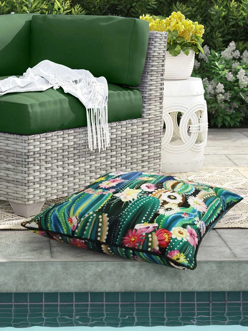 Outdoor Decor⢠Floor Pillows, 24" X 24" - Image 4