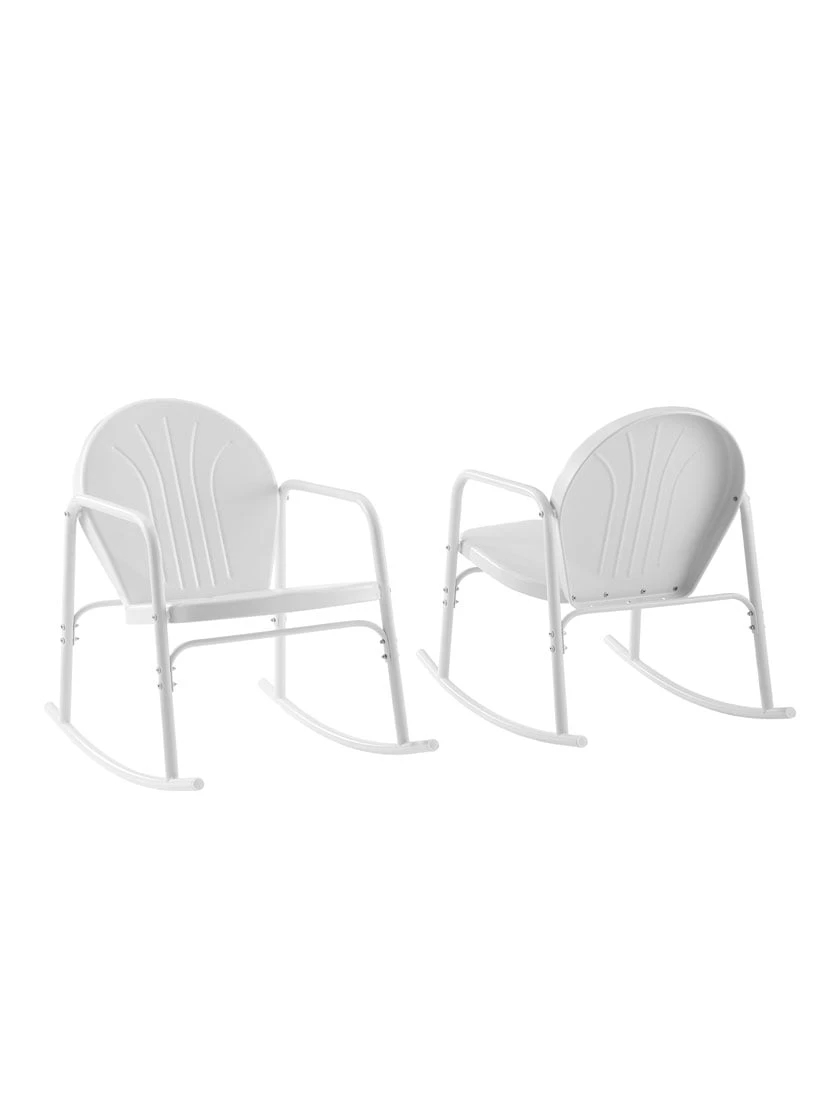 Crosley Griffith 2-piece Outdoor Rocking Chair Set - Image 9