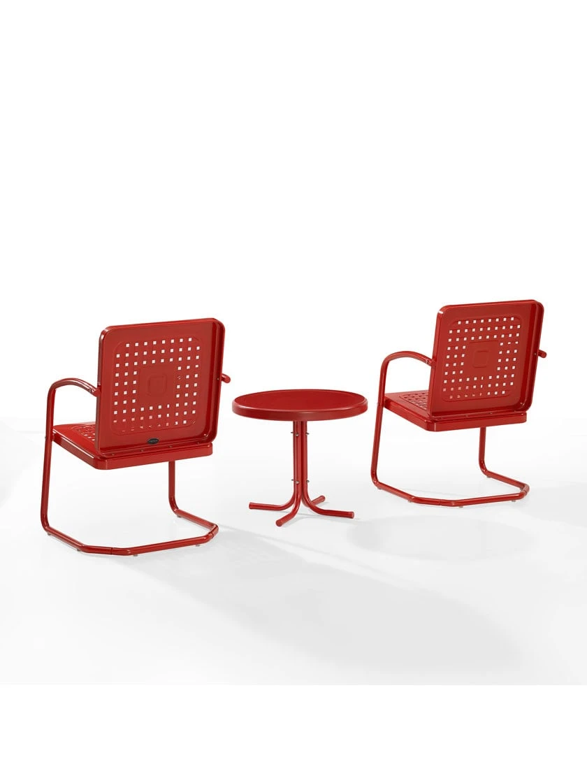 Crosley Bates 3-piece Outdoor Dining Chair Set - Image 7