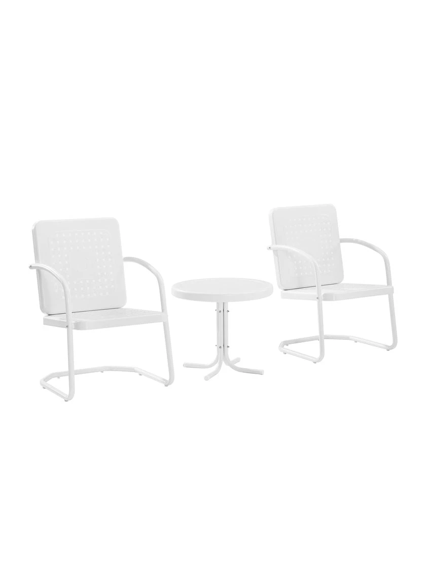 Crosley Bates 3-piece Outdoor Dining Chair Set - Image 6