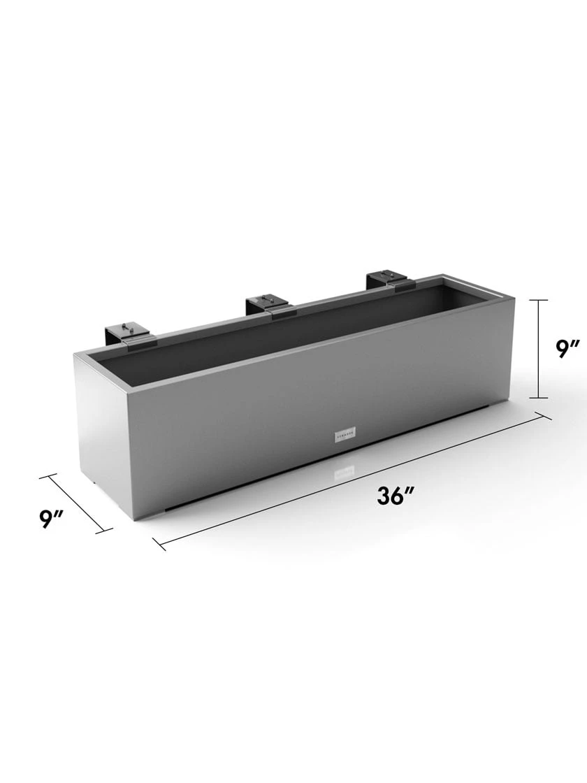 Veradek Metallic Series Railing Planters - Image 11