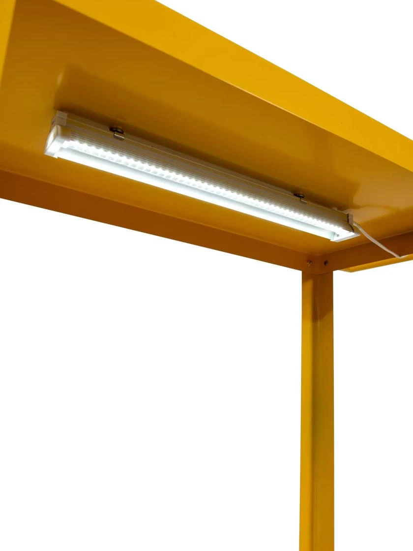 Mobile LED Grow Light Cart - Image 5