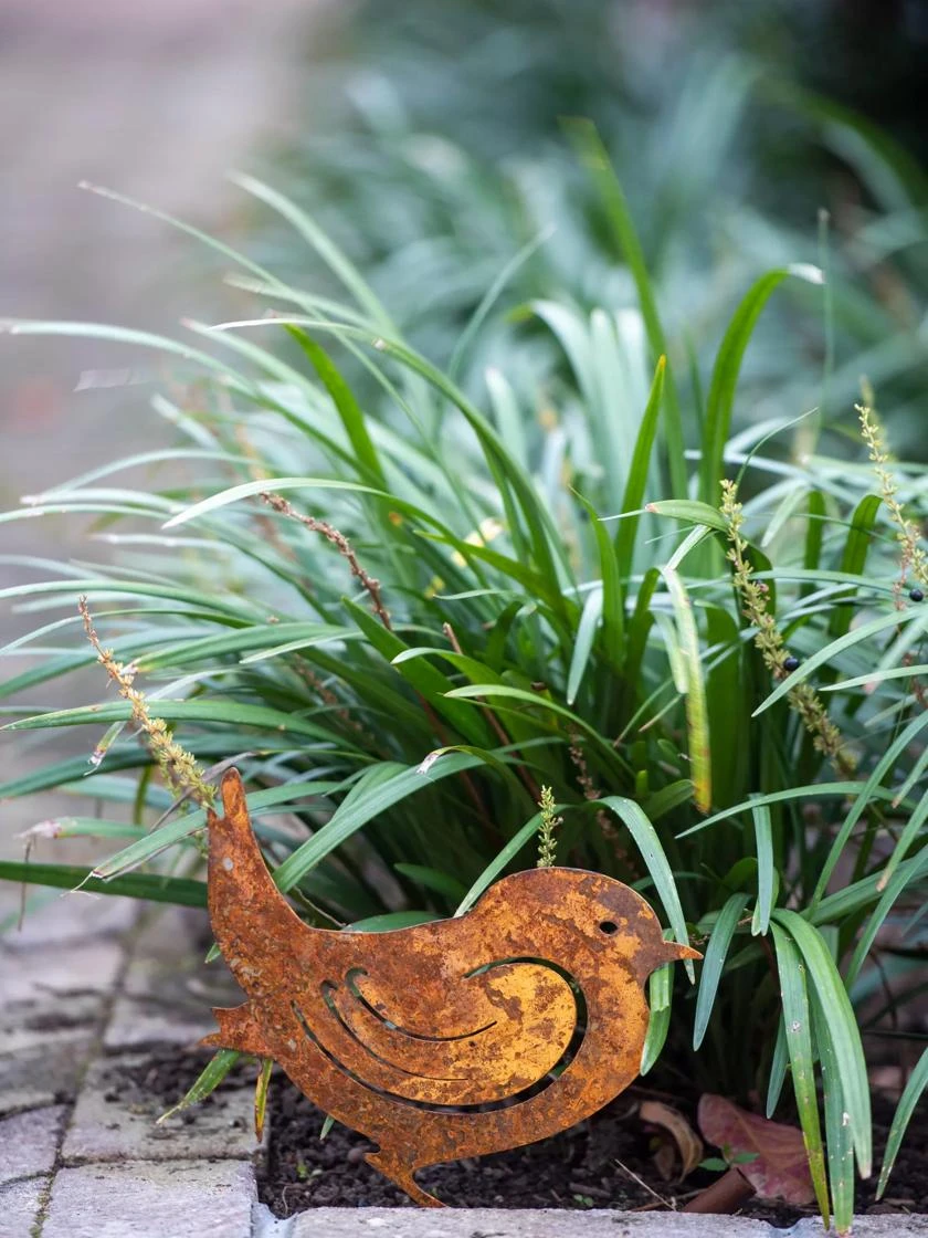 Corten Steel Animal Garden Stakes - Image 4