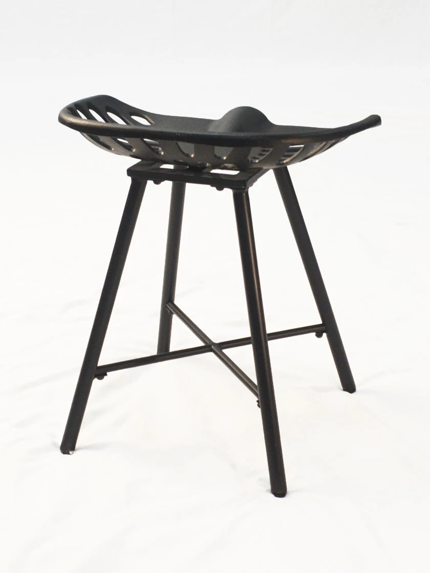 Rustic Dylan Stationary Tractor Seat Stool - Image 7