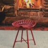 Rustic Dylan Stationary Tractor Seat Stool