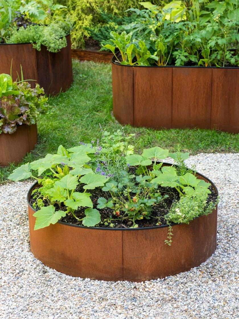 Birdies⢠Corten Steel Round Raised Beds - Image 4
