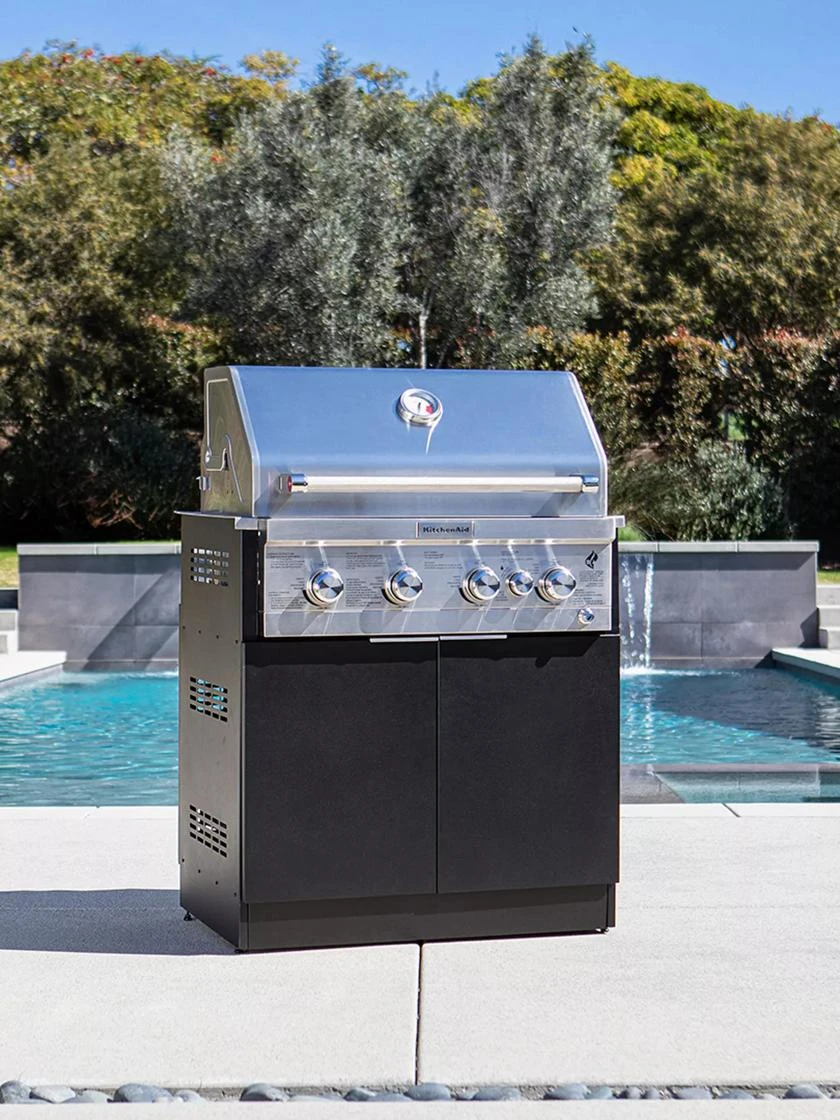 Veradek Stainless Steel Outdoor Kitchen Series Grill Cabinet - Image 2