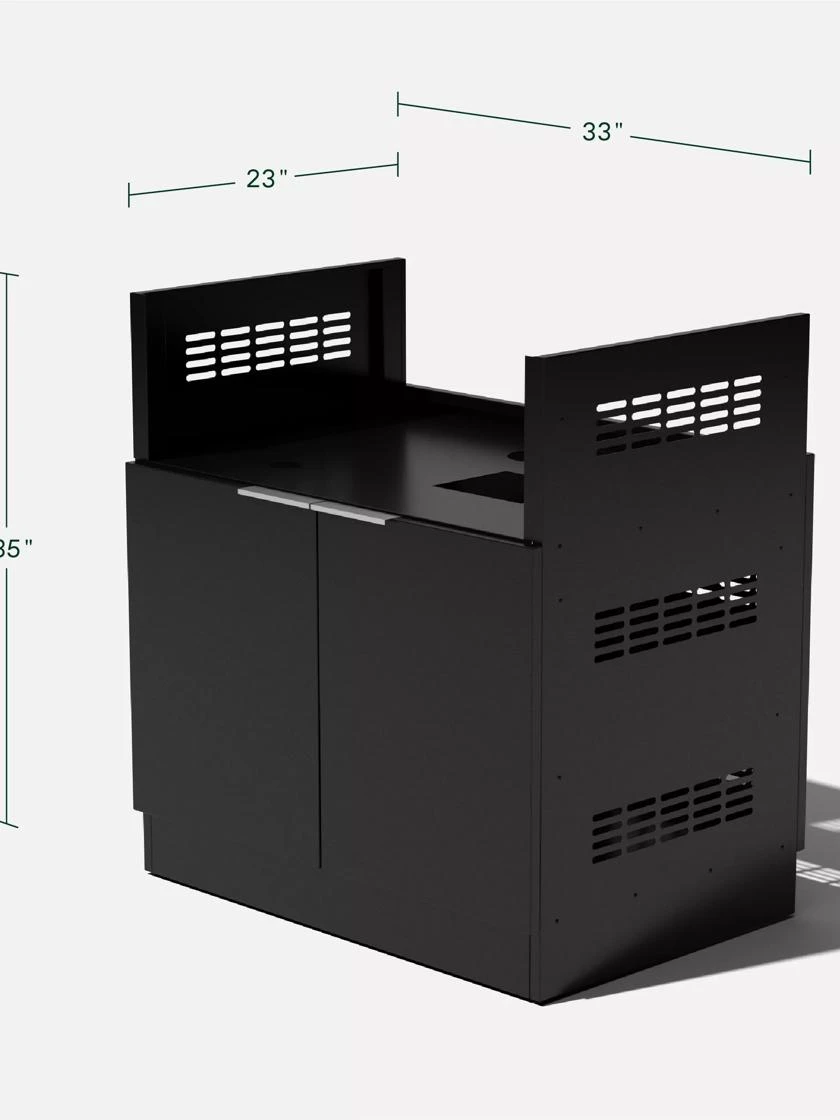 Veradek Stainless Steel Outdoor Kitchen Series Grill Cabinet - Image 13
