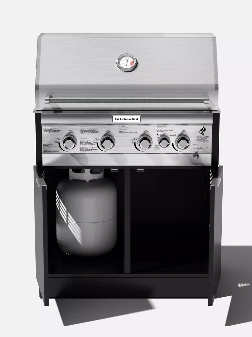 Veradek Stainless Steel Outdoor Kitchen Series Grill Cabinet - Image 12