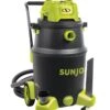 Sun Joe® 16-Gal 1200W 6.5 Pk HP Wet/Dry Shop Vac, HEPA Filtration, Wheeled W/Attachments